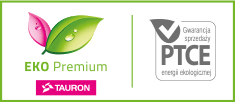 Logotyp EKO premium od Taurona